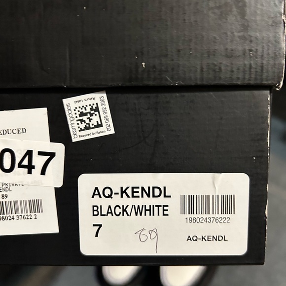 Classic Black and White Loafers - Picture 9 of 11